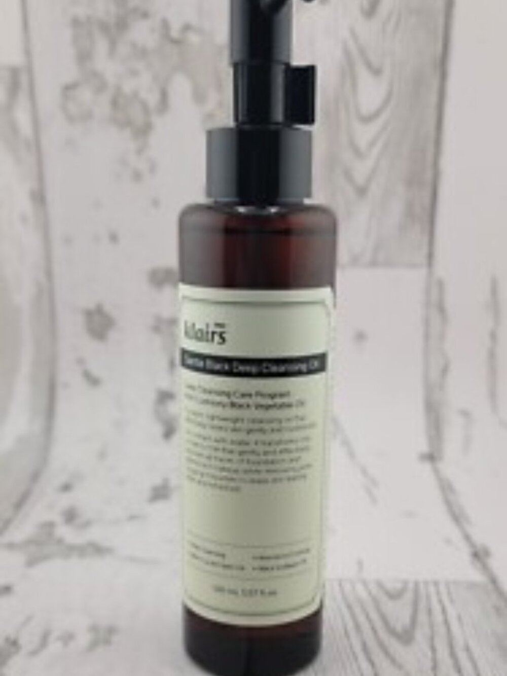 KLAIRS Gentle Black Cleansing Oil 5oz